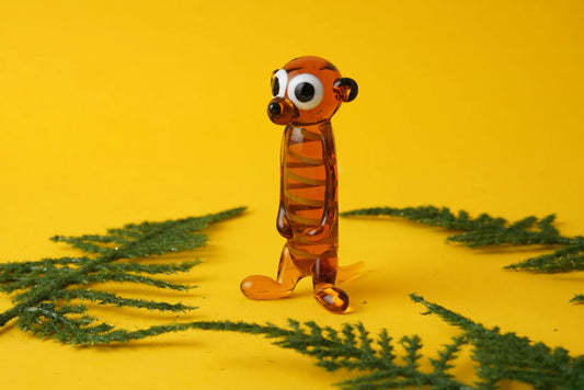 Glass Meerkat Figurine