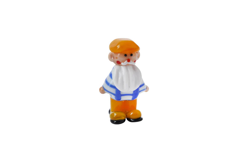 Glass Cornish Fisherman Figurine