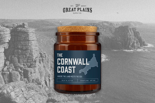 "Cornwall Coast" Scented Candle, 170g