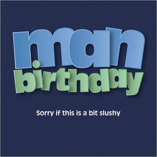 Man Birthday Card