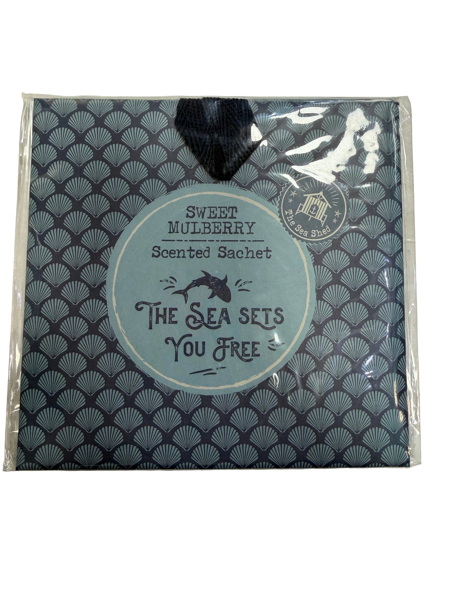 Sweet Mulberry Scented Sachet, 'The Sea Sets your Free'
