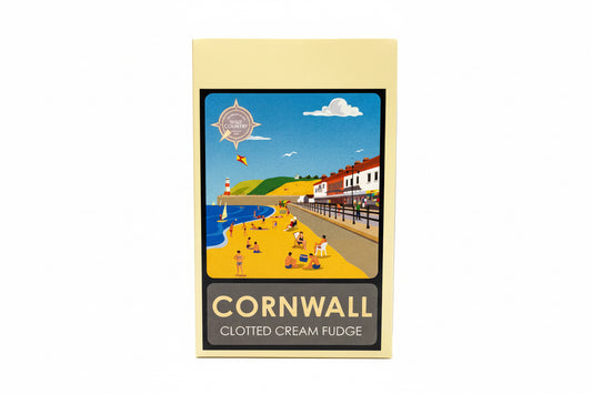 Clotted Cream Fudge Carton - Seafront 150g