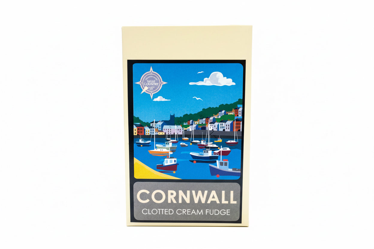 Clotted Cream Fudge Carton - Harbour 150g