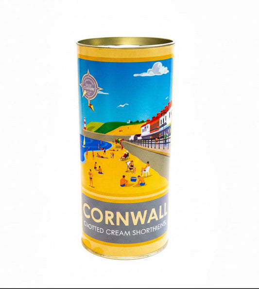 Clotted Cream Shortbread Tube - Seafront 200g