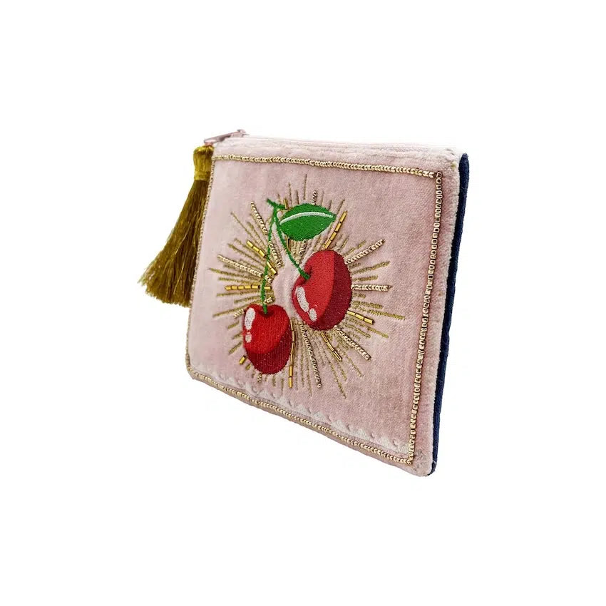 Inked Cherry Purse