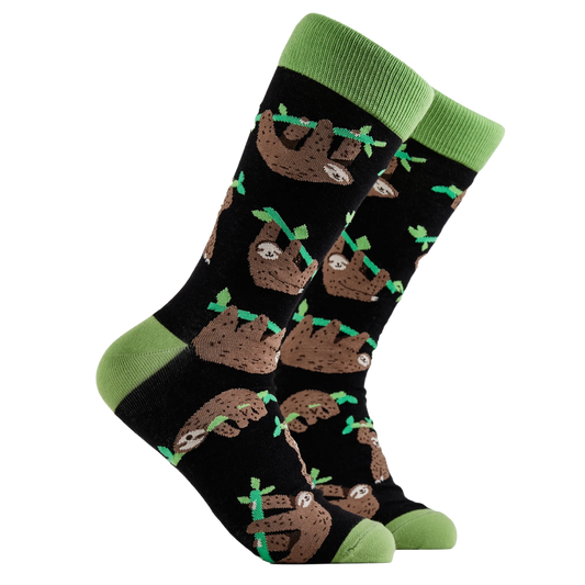 Soctopus Socks - Sloth Socks - Lazy Vibes - Size 9-12