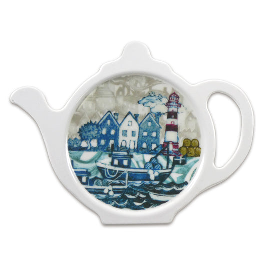 Fishing Village Tea Bag Tidy