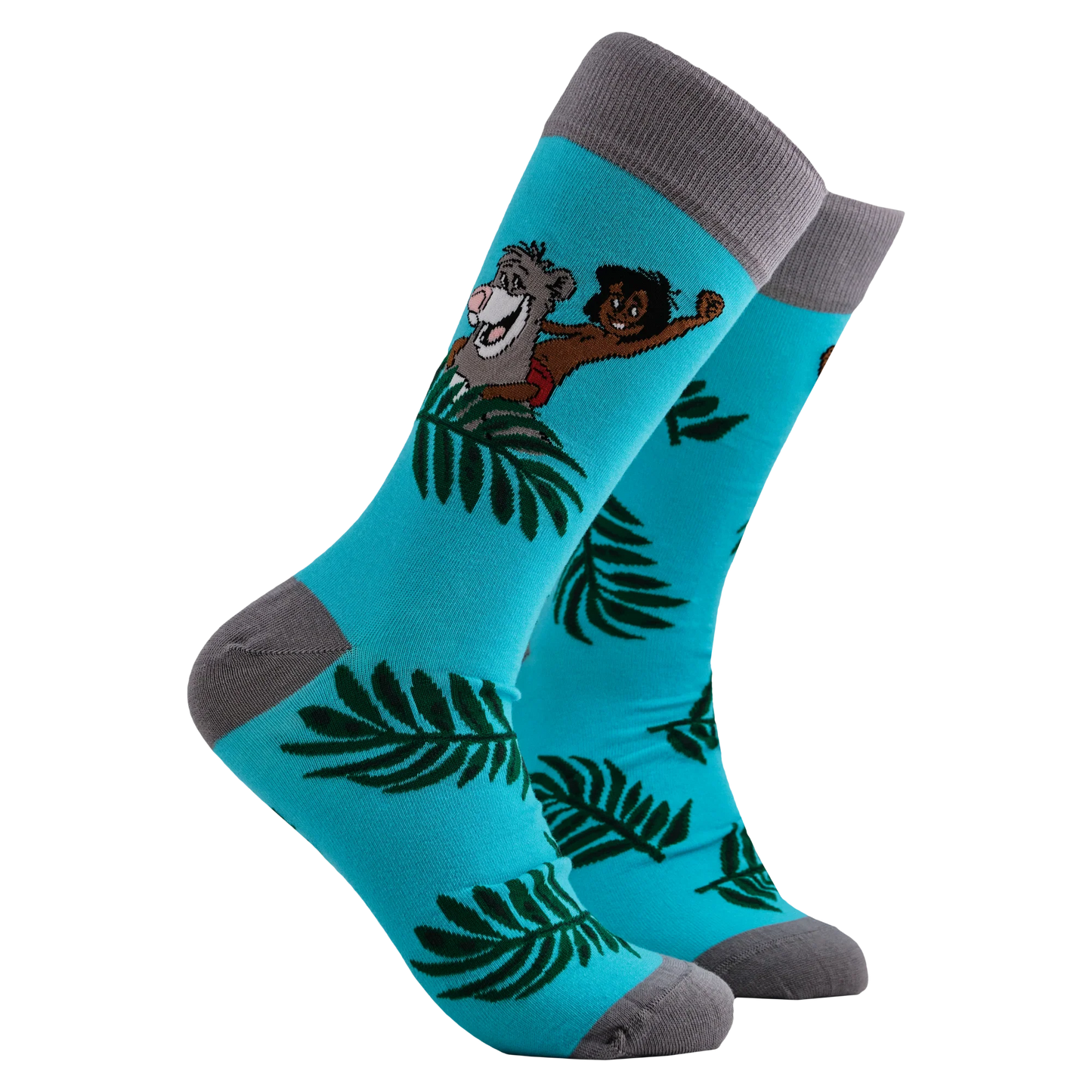 Soctopus Socks - Disney's Jungle Book Socks - Mowgli and Baloo