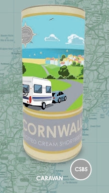 Caravan Shortbread Tube - 200g