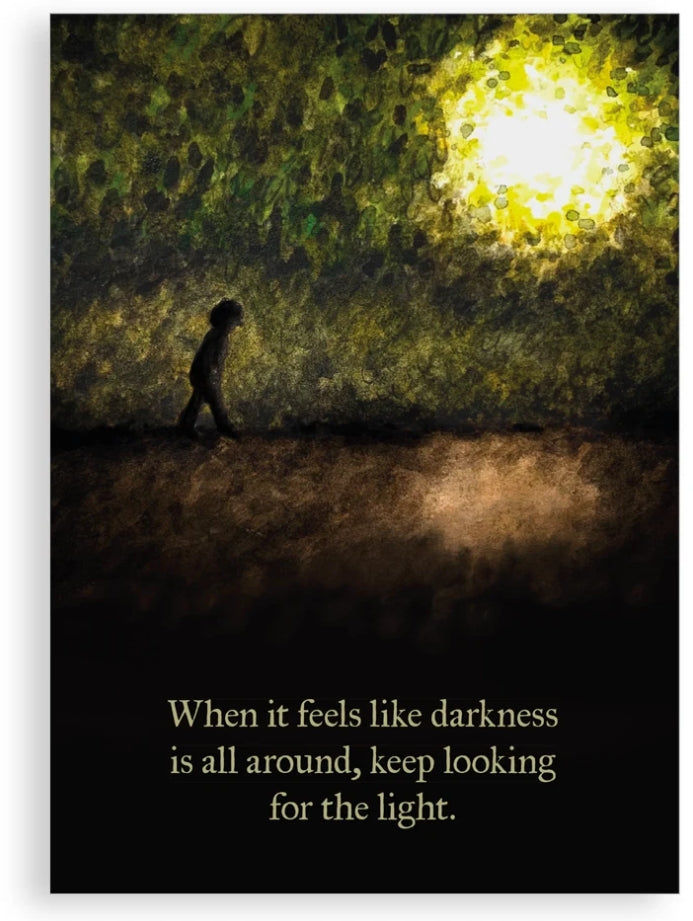 Look for the Light, Greetings Card