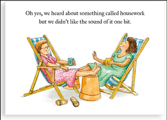 Housework, Greetings Card