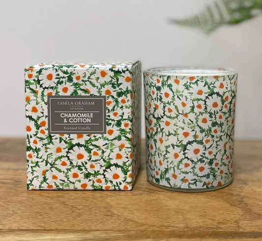 Gisela Graham, Chamomile & Cotton Scented Candle