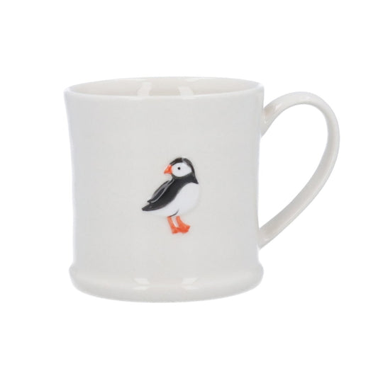 Mini Stoneware Puffin Mug