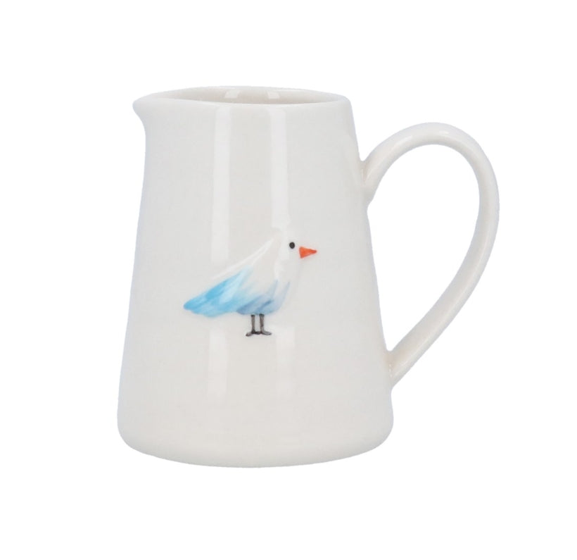 Mini Seagull Stoneware Jug