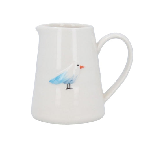 Mini Seagull Stoneware Jug