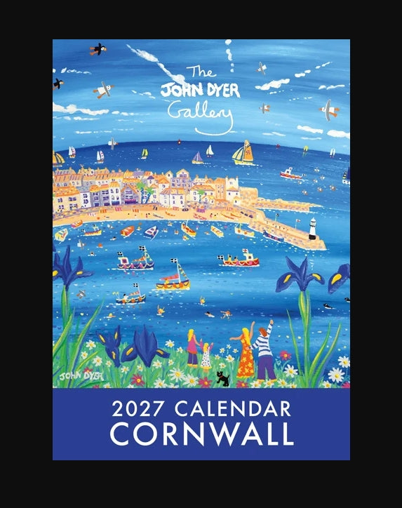 John Dyer Cornwall A4 Calendar, 2027