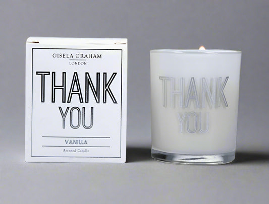 Gisela Graham, Thank You Vanilla Mini Scented Candle