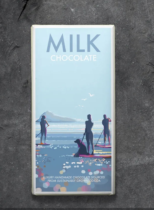 Milk Chocolate, Kernow Chocolate, 100g