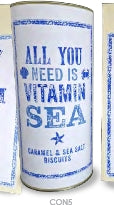 Clotted Cream Shortbread Tube - Vitamin Sea 200g