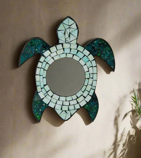Mosaic Turtle Mirror