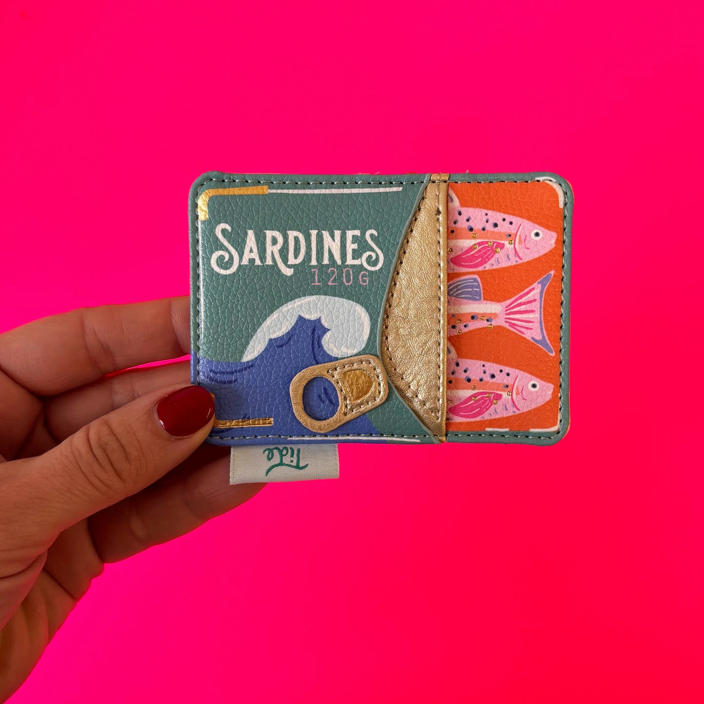 Tide Sardines Card Holder
