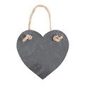 'All you need is love and cake' Slate Hanging Heart