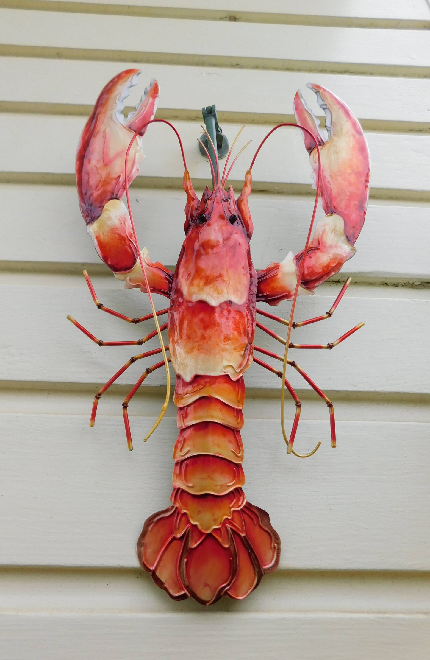 Orange Lobster Wall Art #2: Large