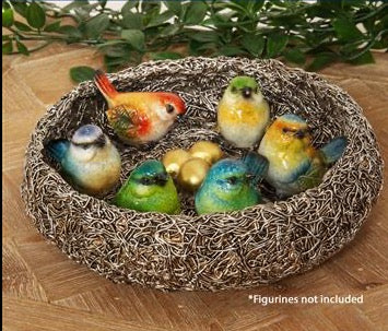 Resin Display Birds Nest