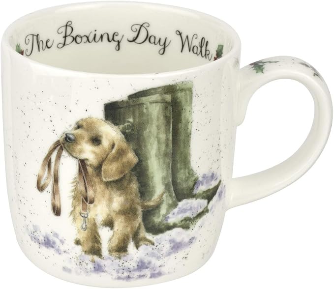 Wrendale, 'The Boxing Day Walk' Mug