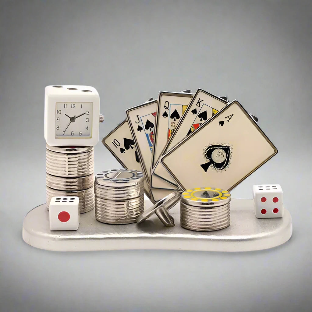 Casino Miniature Clock