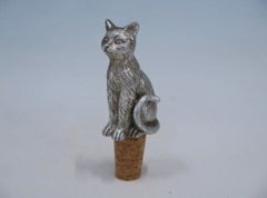 Cat Bottle Cork