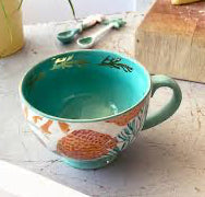 Coral Fish Cup with Gift Box