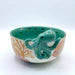 Coral Octopus Nibbles Bowl