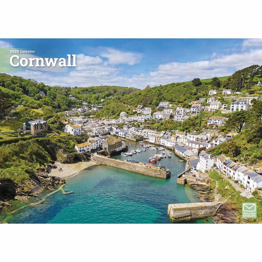 Cornwall, A4 Calendar 2025