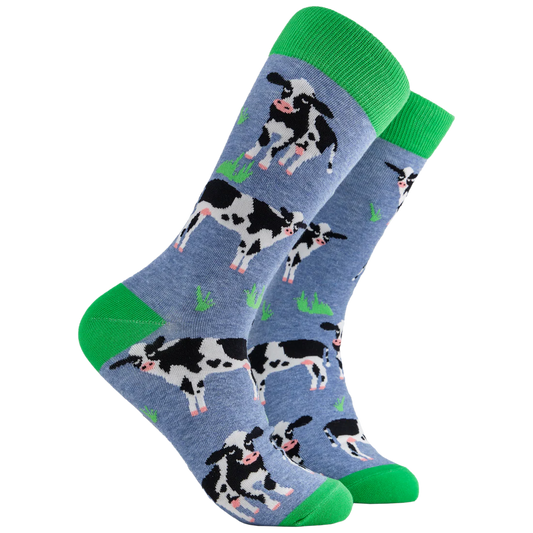 Soctopus, Cow Lover, Size 4-7, (Euro 37-42)
