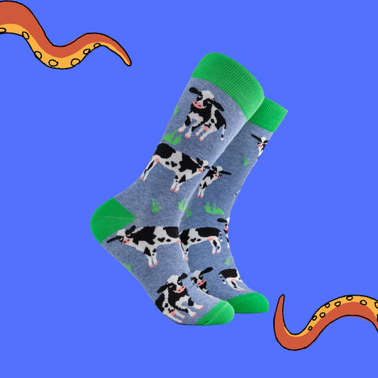 Soctopus Socks - Cow Lover Socks