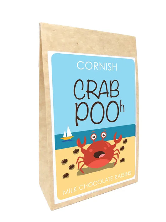 Cornish Crab Pooh - Milk Chocolate Raisins