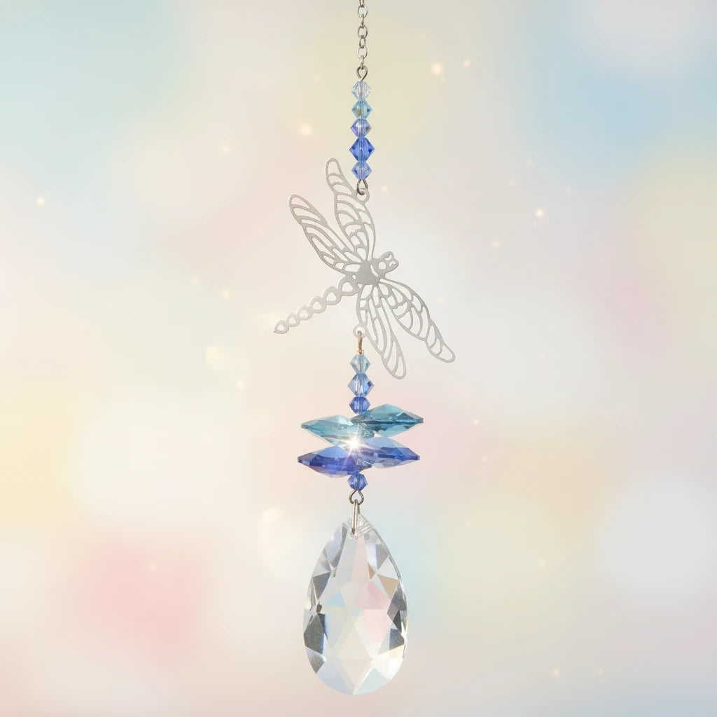 Crystal Fantasy Dragonfly - Royal Blue
