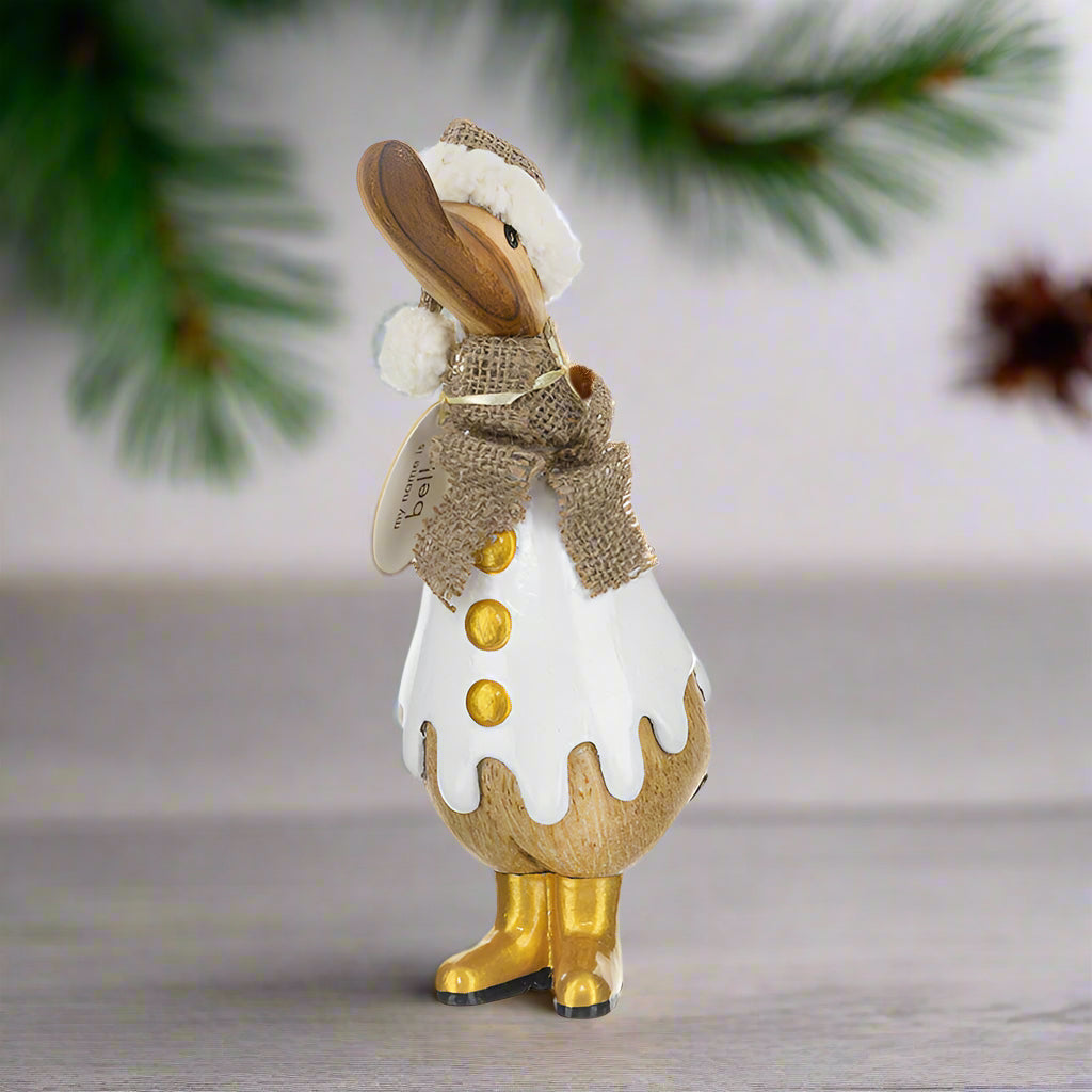 DCUK Gilded Caramel Christmas Duckling