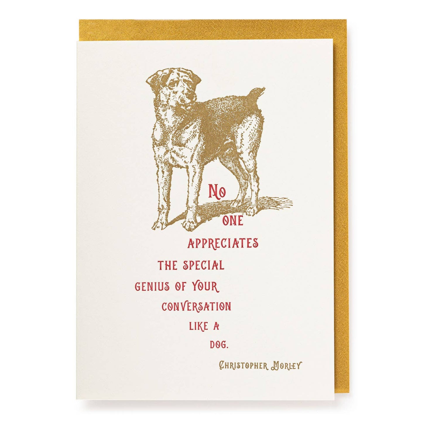Specal Genius | Letterpress Cards | Large Cards