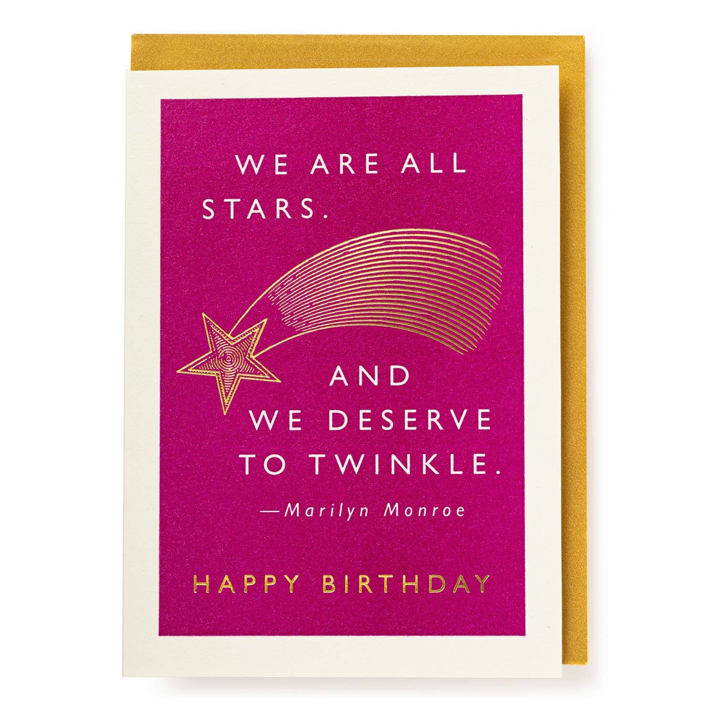 We Are All Stars | Letterpress Cards | Large Cards