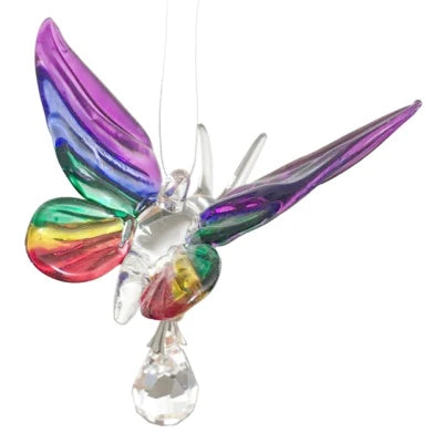 Fantasy Glass Butterfly, Rainbow