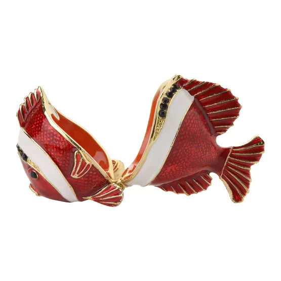 Tropical Fish Treasured Trinket Box