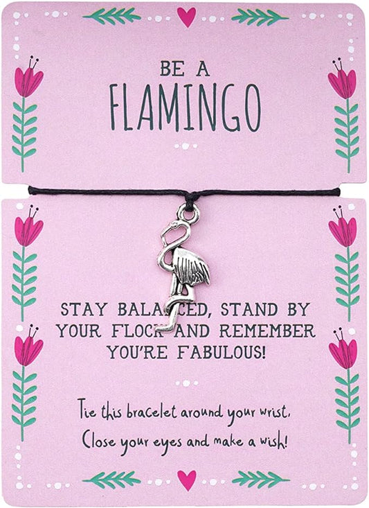 Live Happy, ‘Be a Flamingo’ Bracelet