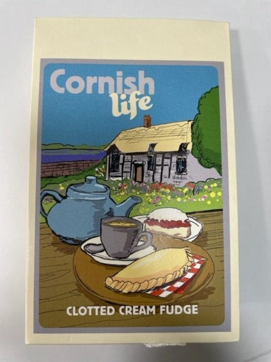 Clotted Cream Fudge Carton - Cottage 150g