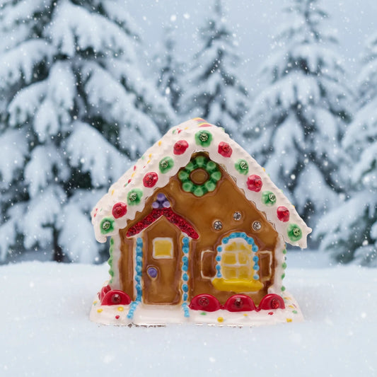 Gingerbread House Treasured Trinket Box