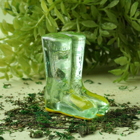 Come Rain or Shine Glass Wellies
