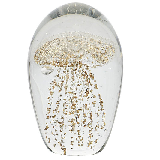 Objets D'Art Glass Paperweight - Jellyfish