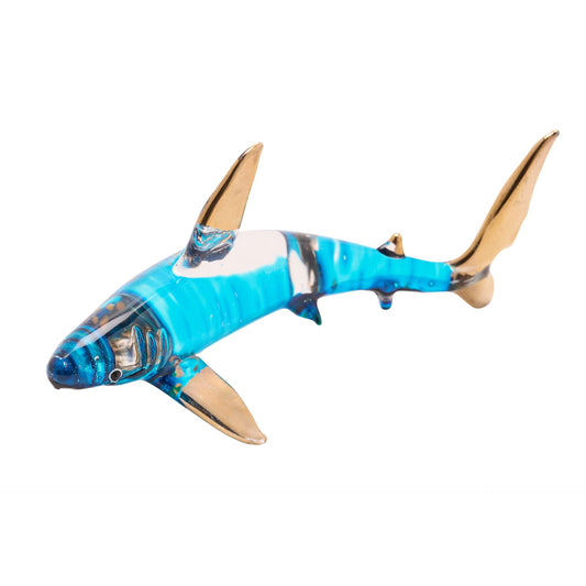 Objets D’Art Glass Shark