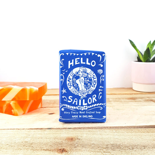 'Hello Sailor' Hand Crafted Orange Soap